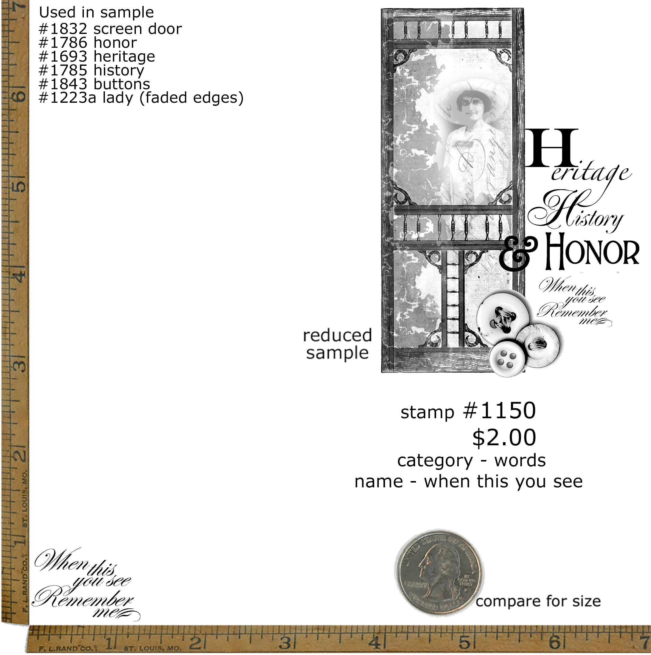 #1150 - When This You See - Words